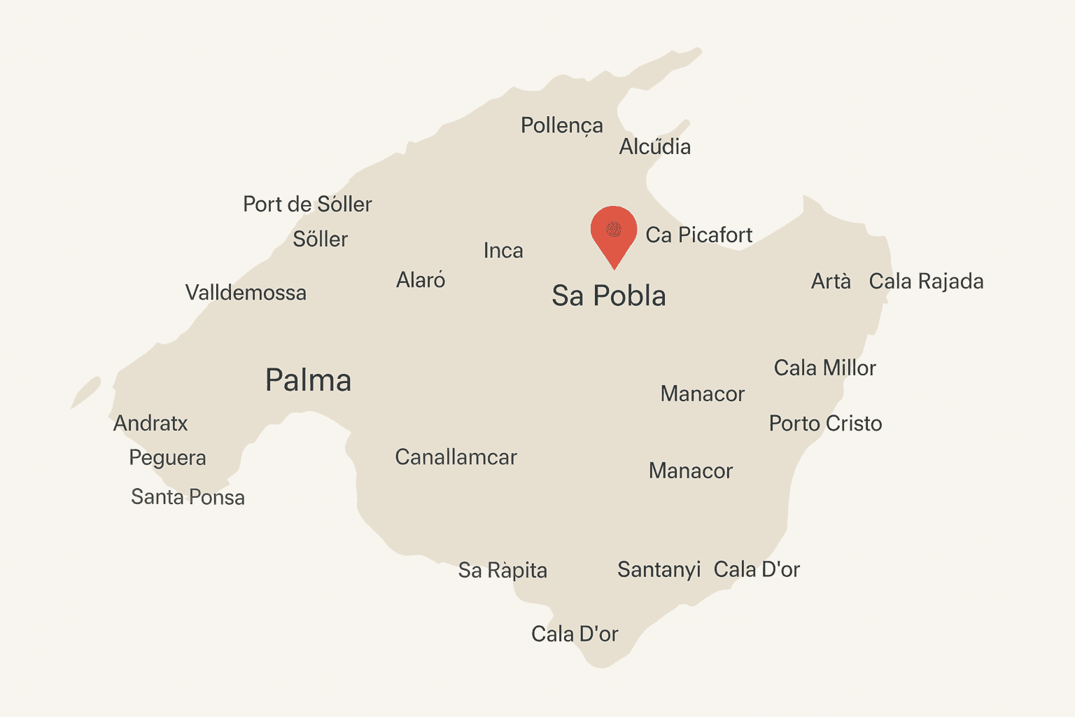 Vista del proyecto Sa Pobla